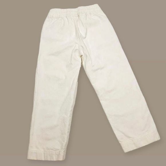 Everlane The Canvas Organic Cotton Pull-On Pant Wide Leg Bone Size S NWT - Picture 10 of 13